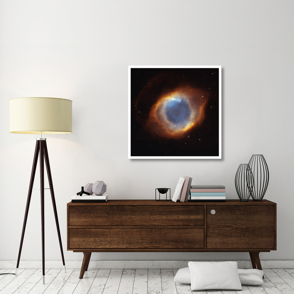 Helix Nebula - a Gaseous Envelope Expelled By a Dying Star-Paper Art-38&quotx38"