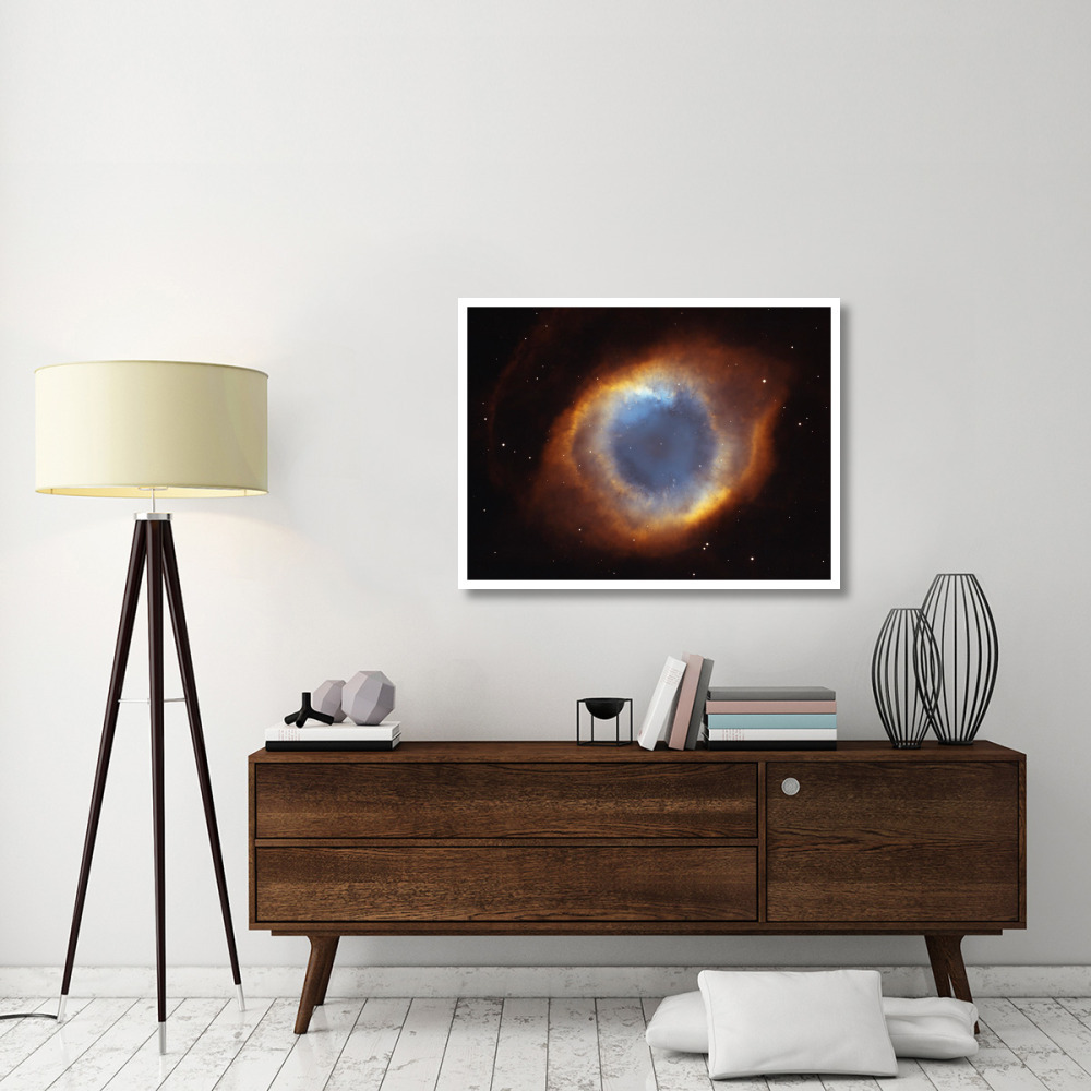 Helix Nebula -  a Gaseous Envelope Expelled By a Dying Star-Paper Art-42&quotx32"