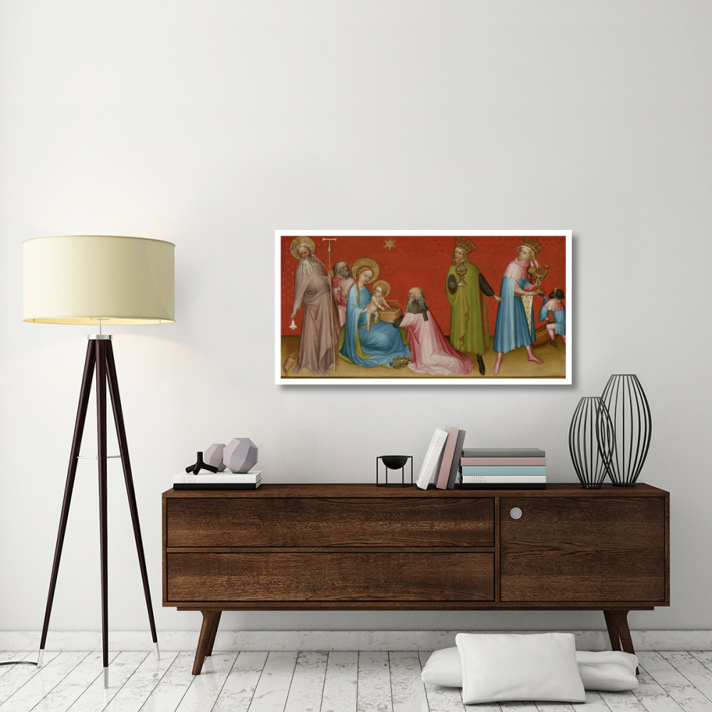 The Adoration of the Magi with Saint Anthony Abbot-Paper Art-50&quotx26"