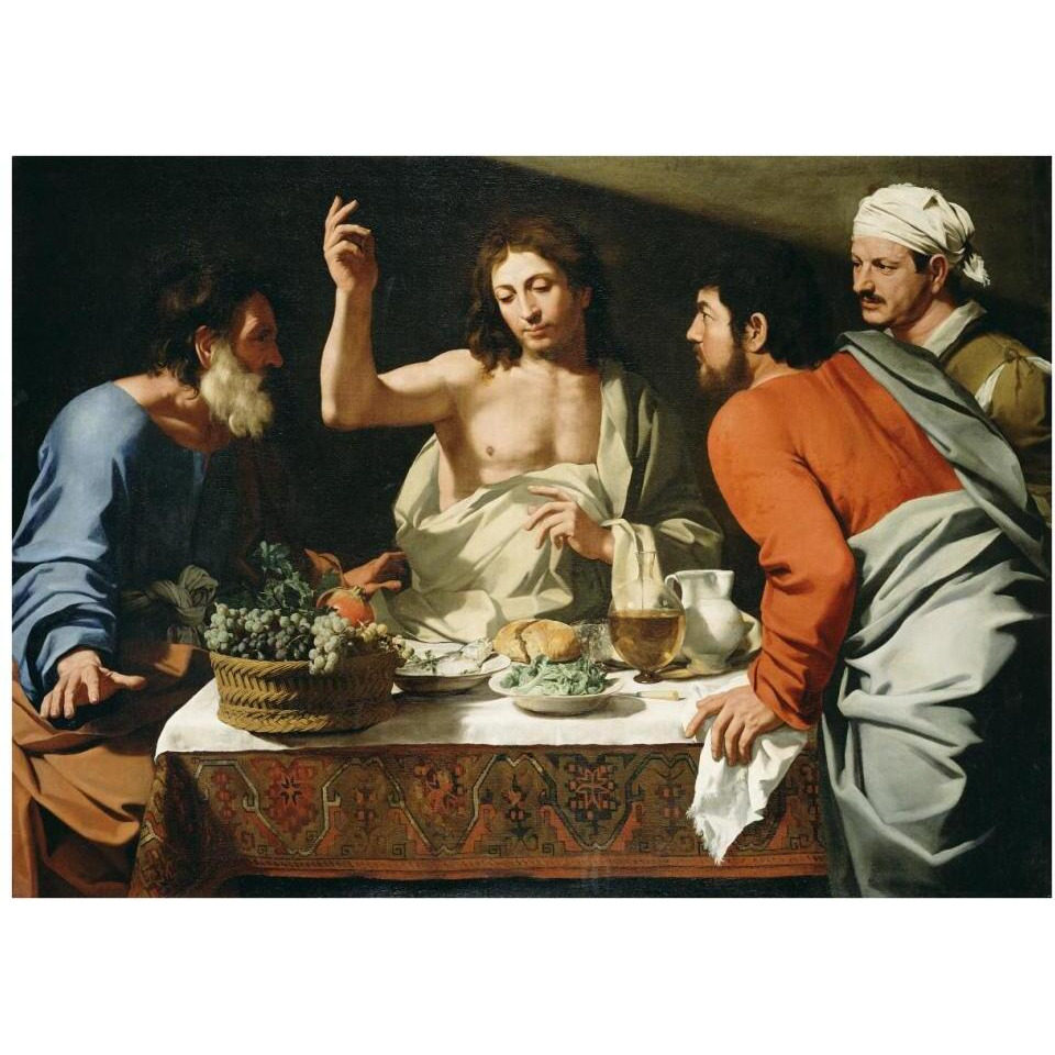 The Supper at Emmaus-Paper Art-38&quotx28"