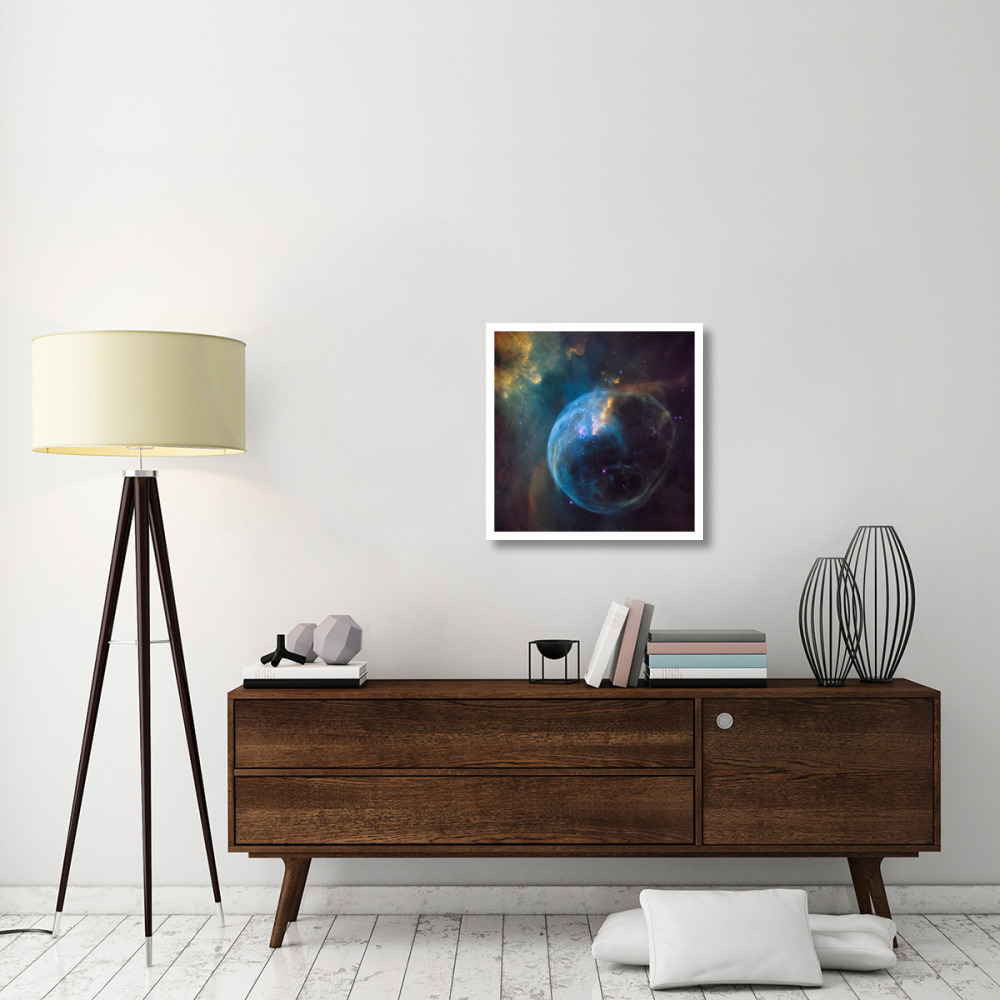 Bubble Nebula (NGC 7635)-Paper Art-26&quotx26"