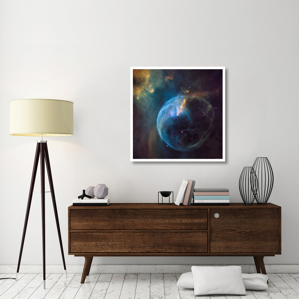 Bubble Nebula (NGC 7635)-Paper Art-38&quotx38"