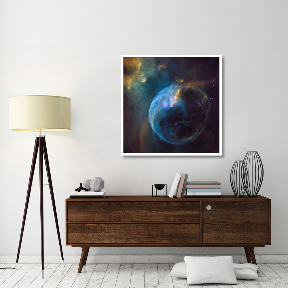 Bubble Nebula (NGC 7635)-Paper Art-42&quotx42"