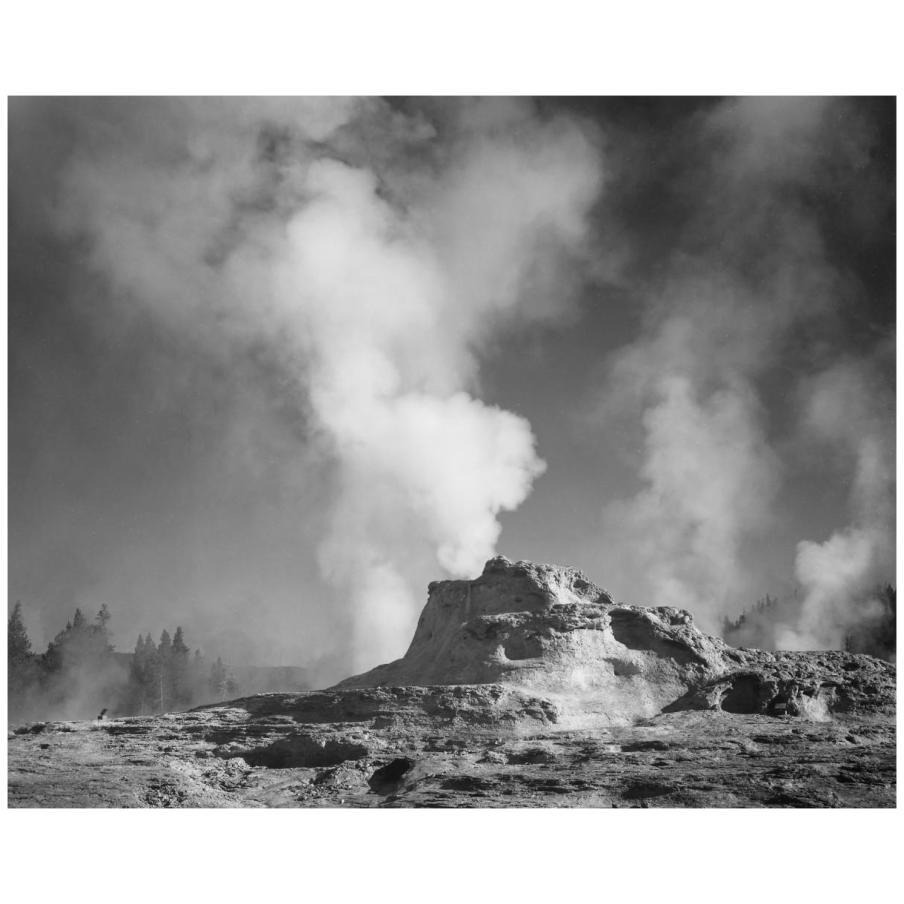 Castle Geyser Cove, Yellowstone National Park, Wyoming, ca. 1941-1942-Paper Art-18&quotx15"