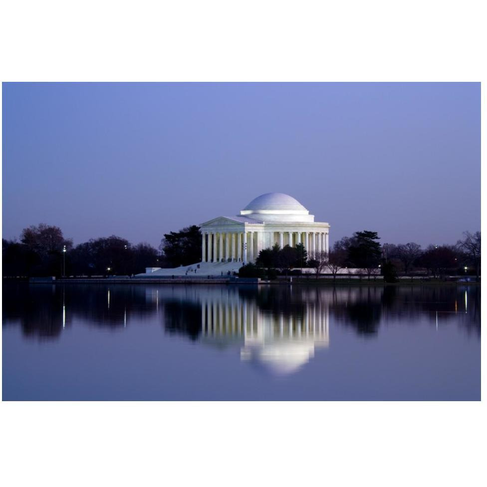 Jefferson Memorial, Washington, D.C. Number 2-Paper Art-50&quotx34"