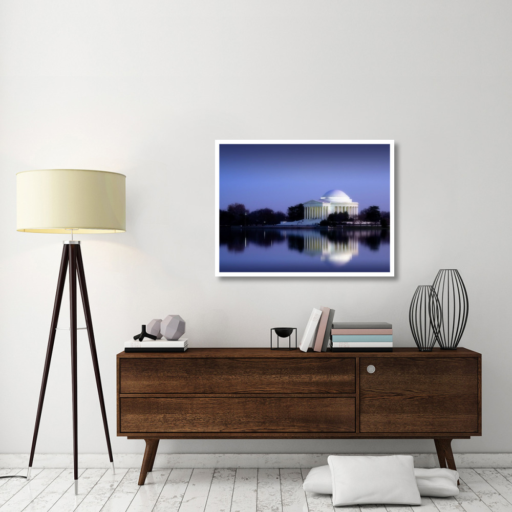 Jefferson Memorial, Washington, D.C. Number 2 - Vintage Style Photo Tint Variant-Paper Art-42&quotx32"