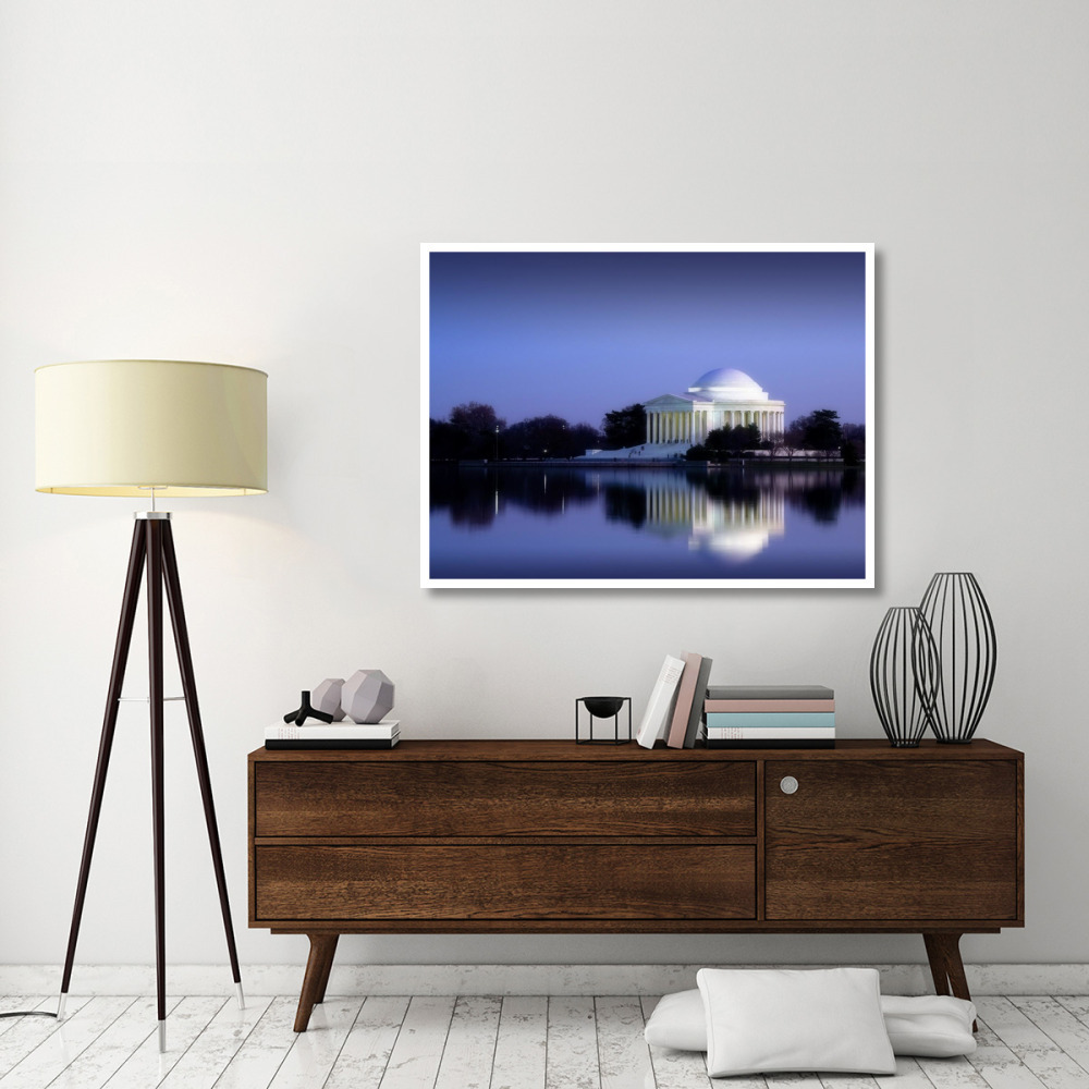 Jefferson Memorial, Washington, D.C. Number 2 - Vintage Style Photo Tint Variant-Paper Art-50&quotx38"