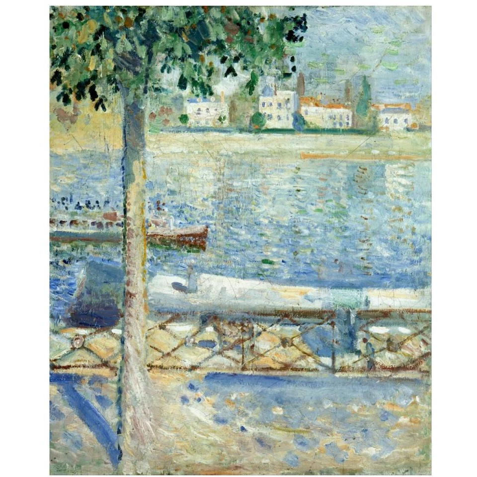 The Seine at Saint-Cloud, 1890-Paper Art-30&quotx37"