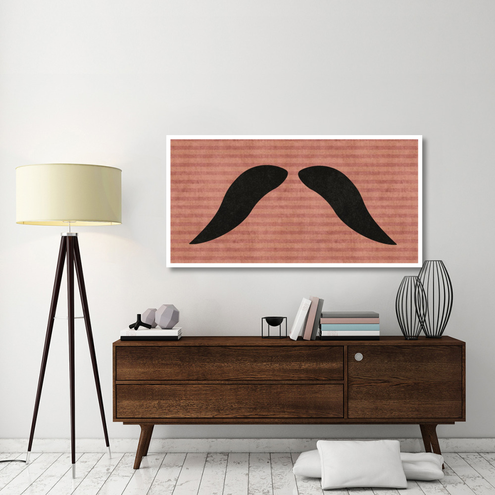 Mustache Walrus-Paper Art-62&quotx32"