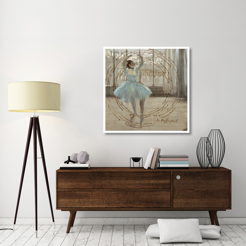 Degas Dancers Collage 3-Paper Art-42&quotx42"