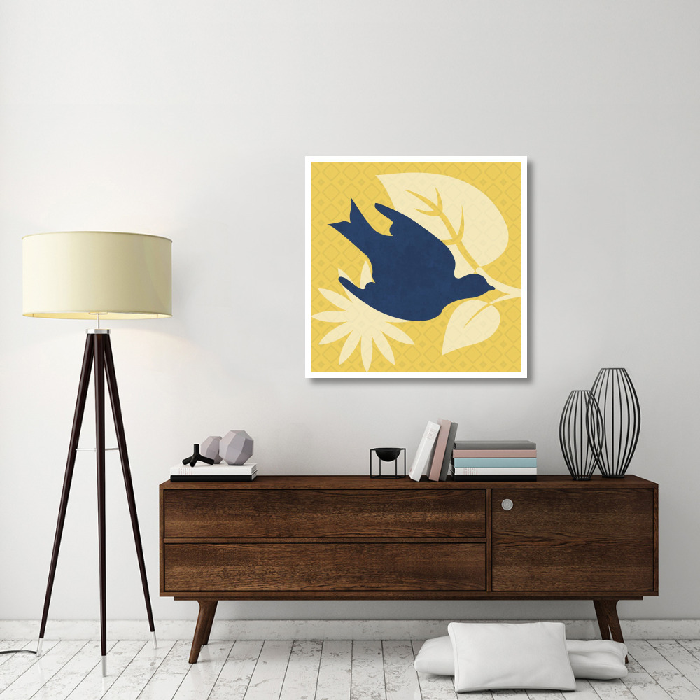 Bright Birds Dove-Paper Art-38&quotx38"