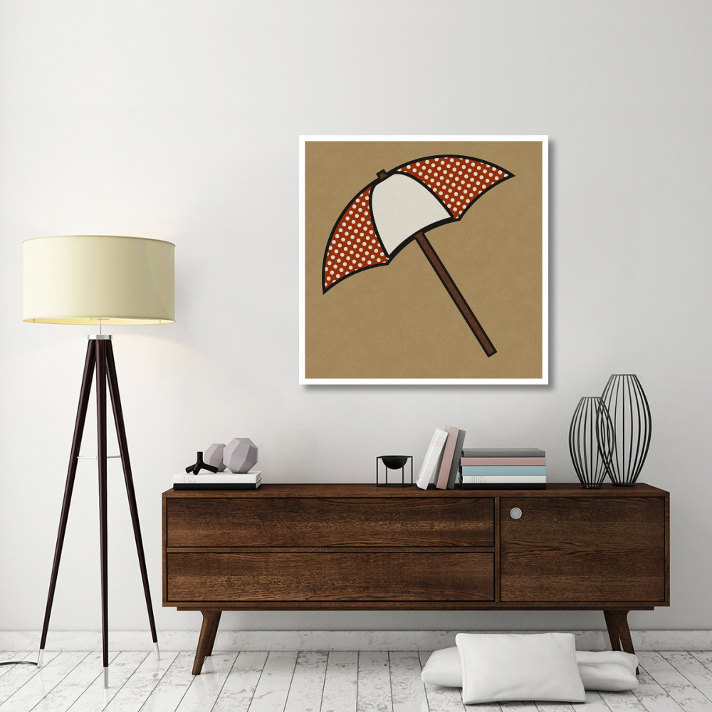 Summer Fun Umbrella-Paper Art-42&quotx42"