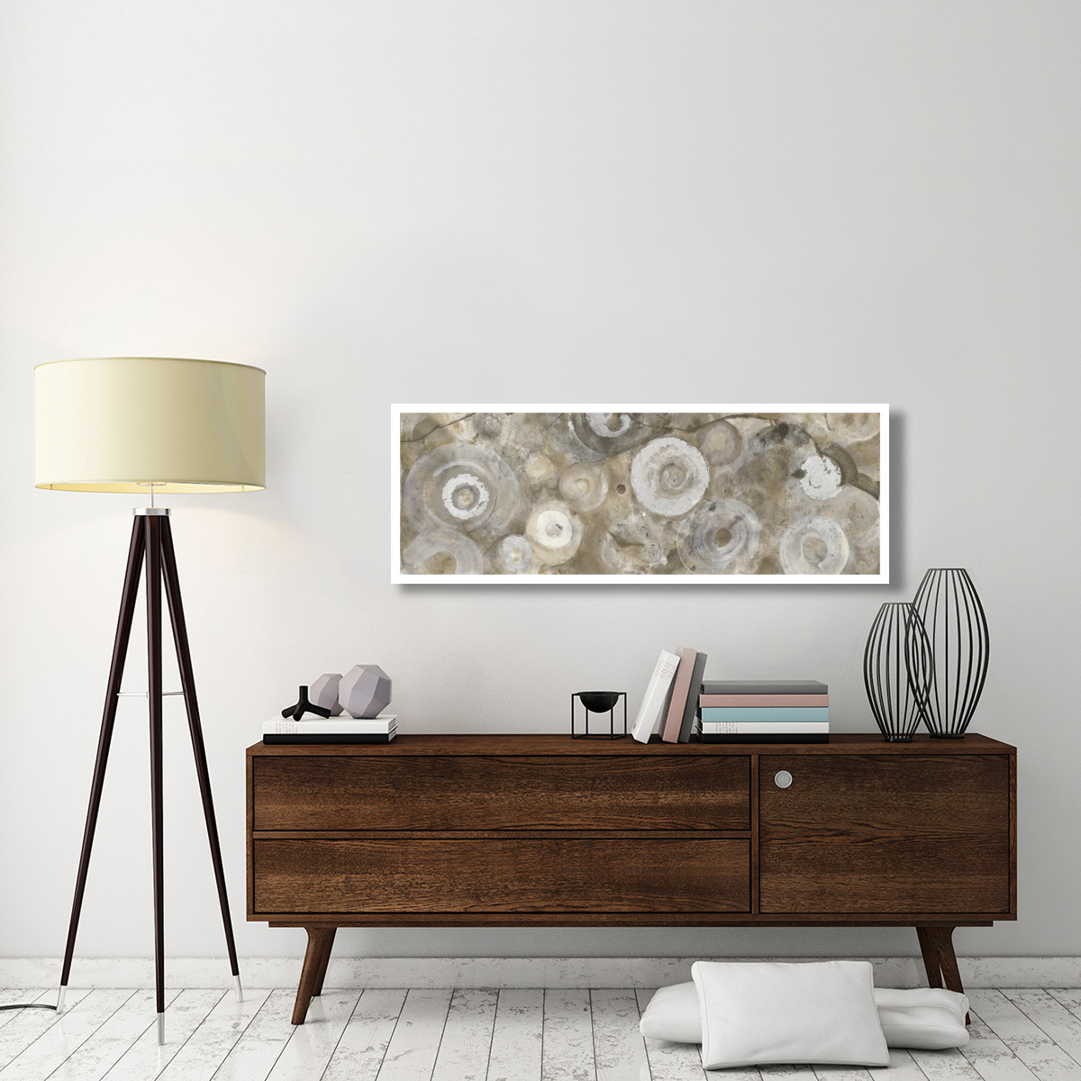 Neutral Agate III -Paper Art-56&quotx20"