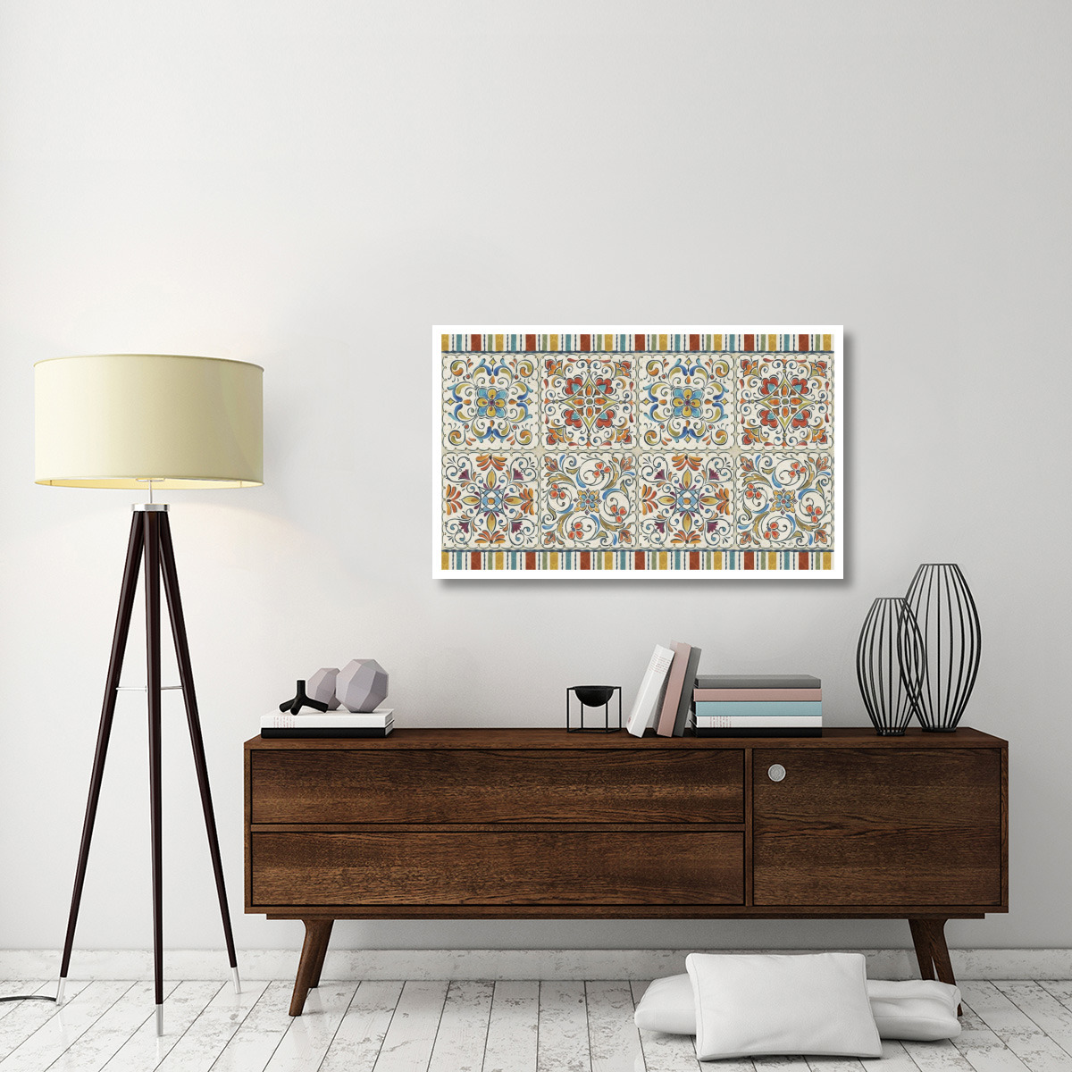 Mediterranean Flair XVIII -Paper Art-46&quotx28.4"