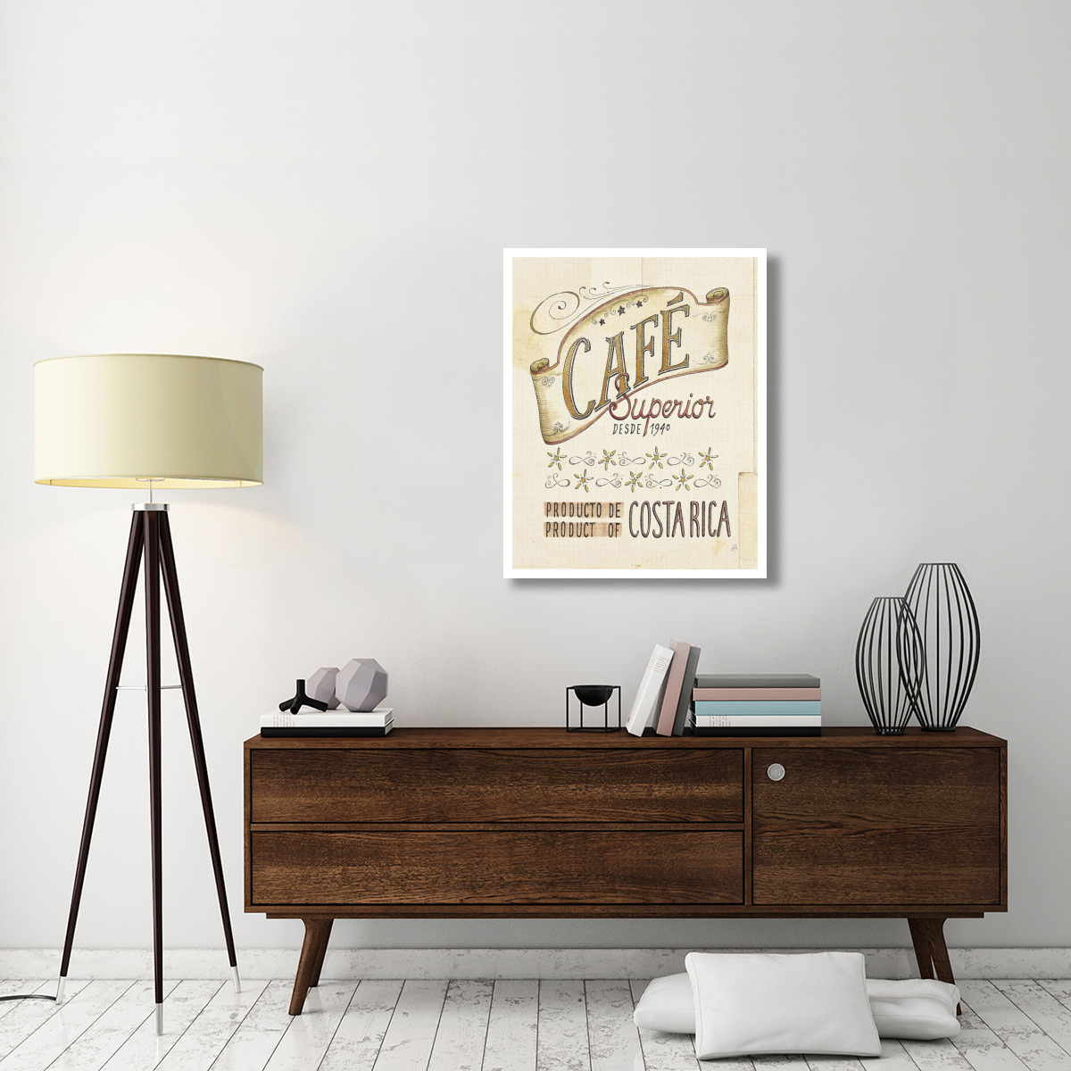 Authentic Coffee VIII -Paper Art-30&quotx37"