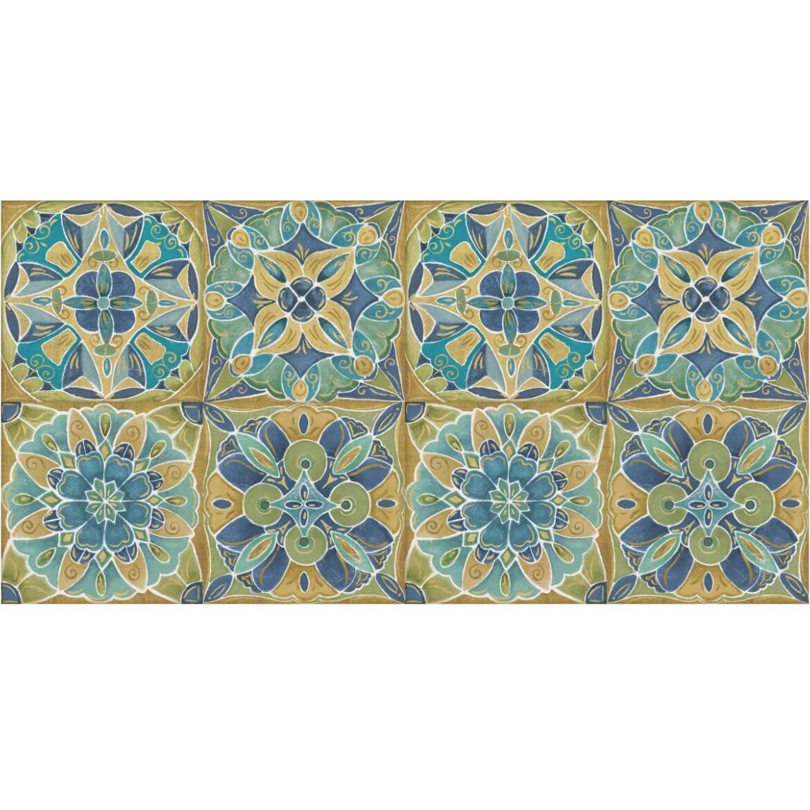 Mexican Tiles Pattern -Paper Art-74&quotx38"