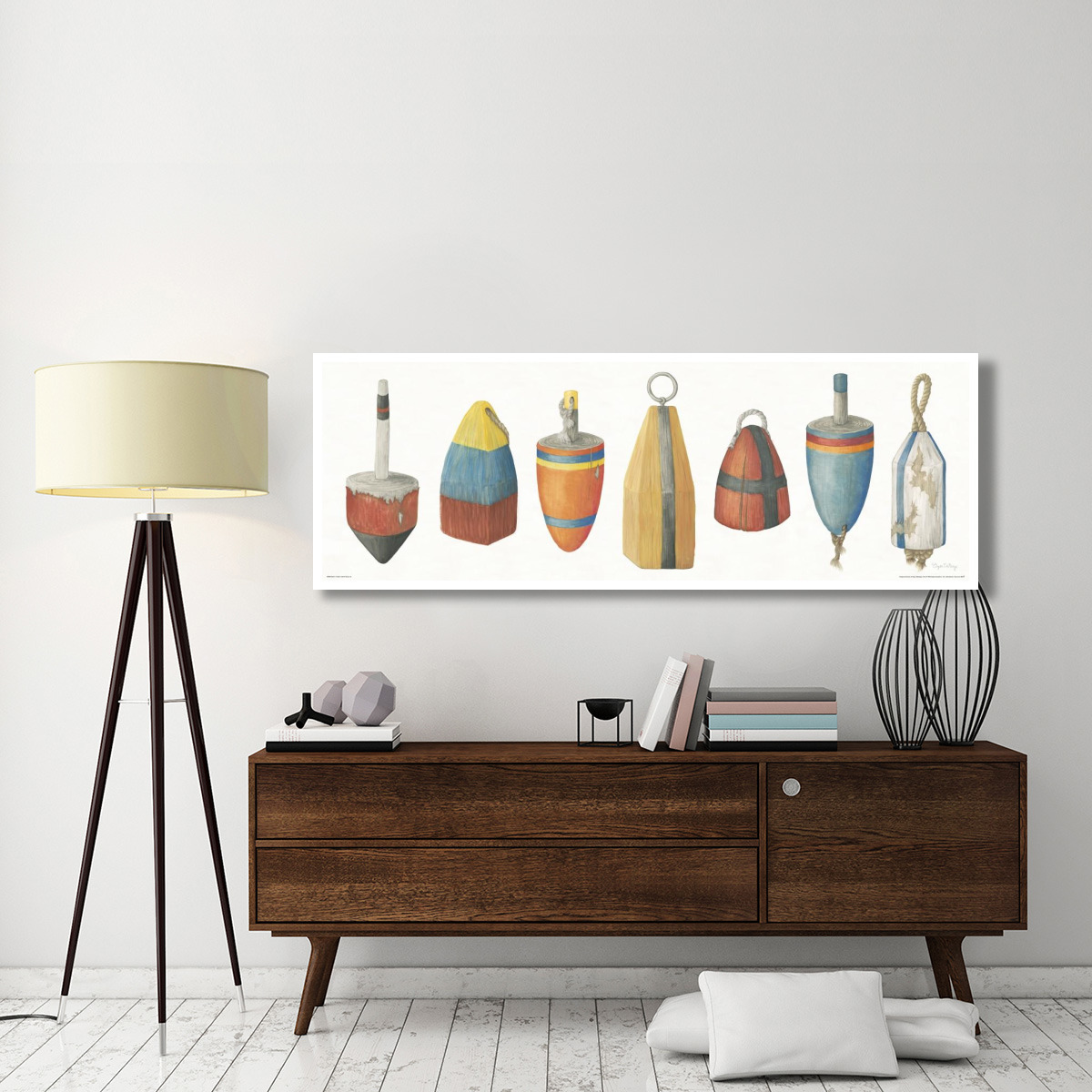 A Rare Catch Buoys v2 -Paper Art-74&quotx26"