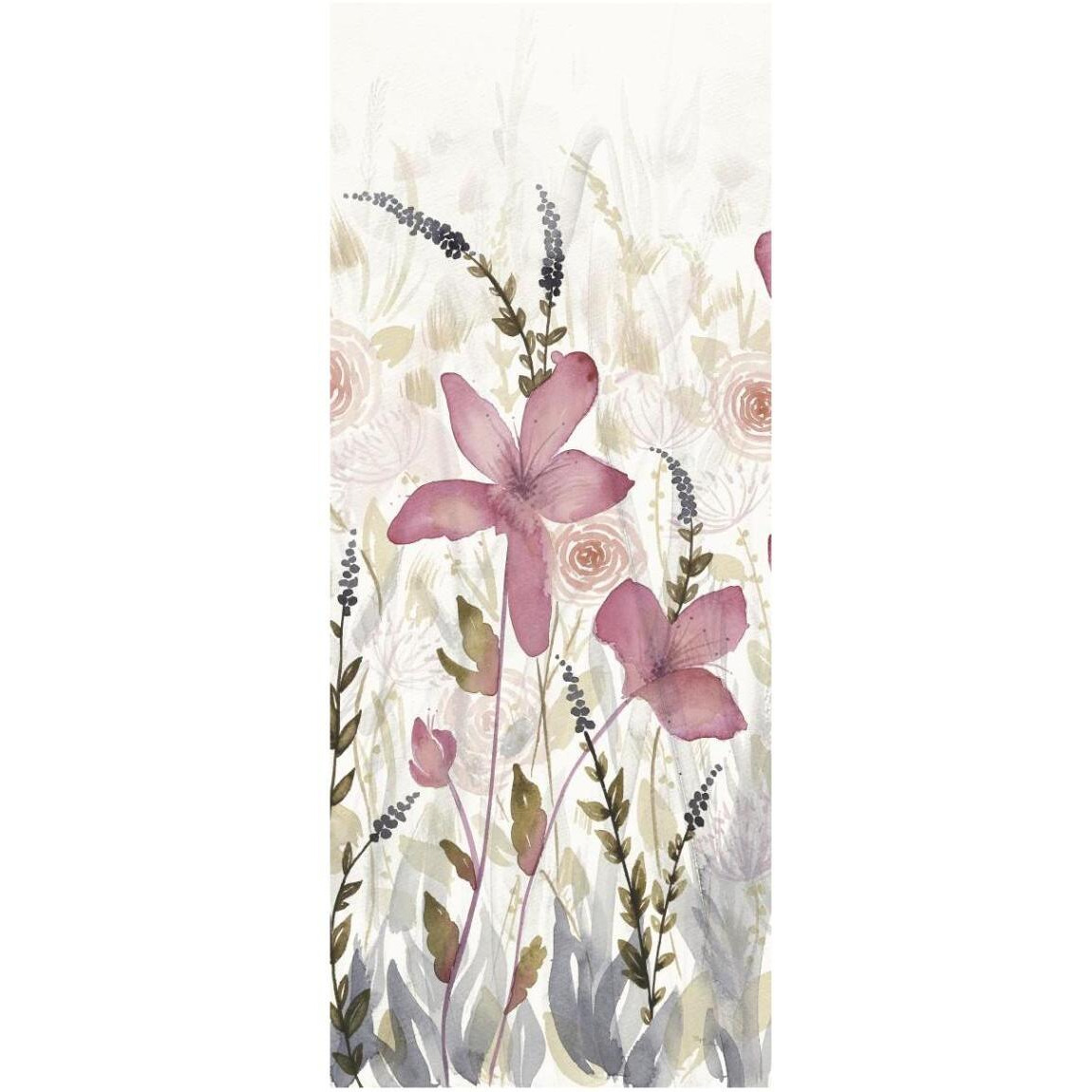 Watercolor Garden Light II -Paper Art-18&quotx42"