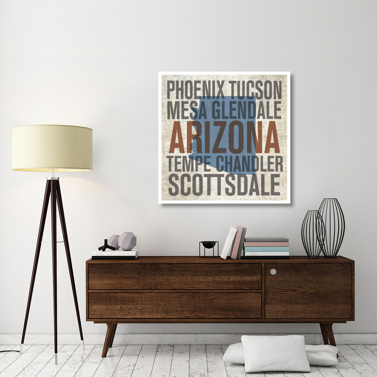 Arizona Chandler -Paper Art-42&quotx42"