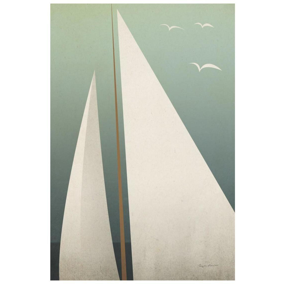 Sails IV -Paper Art-18&quotx26"