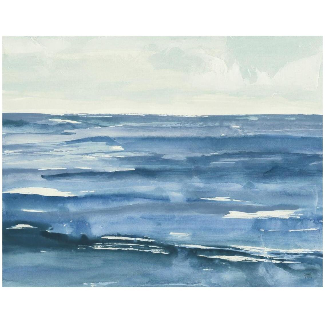 Seascape III -Paper Art-30&quotx24"