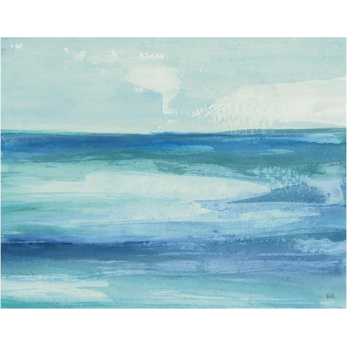 Seascape I -Paper Art-37&quotx30"