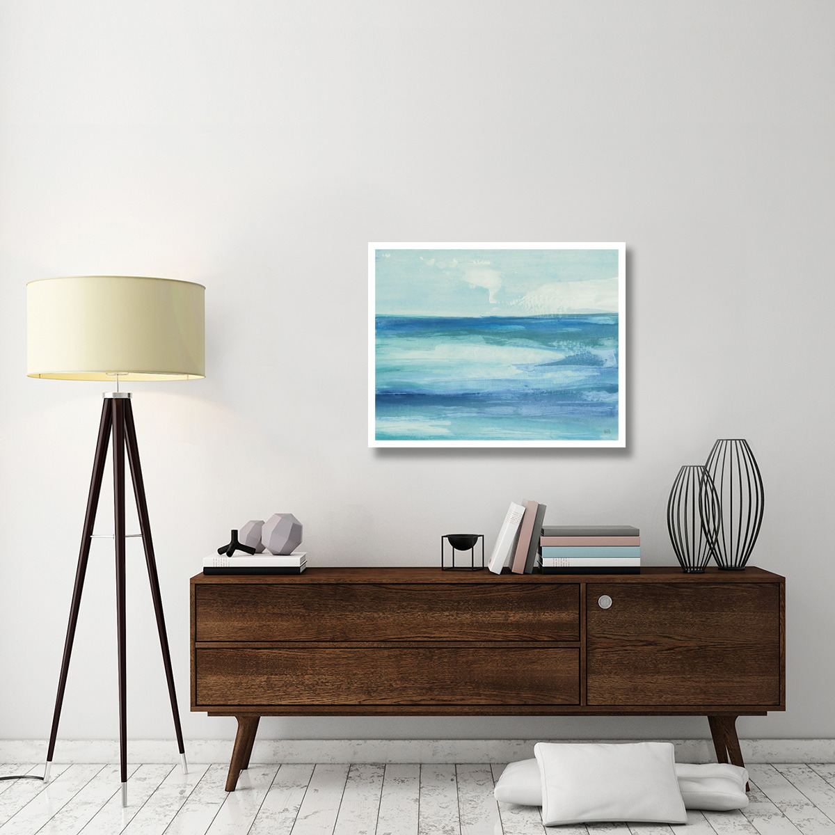 Seascape I -Paper Art-37&quotx30"