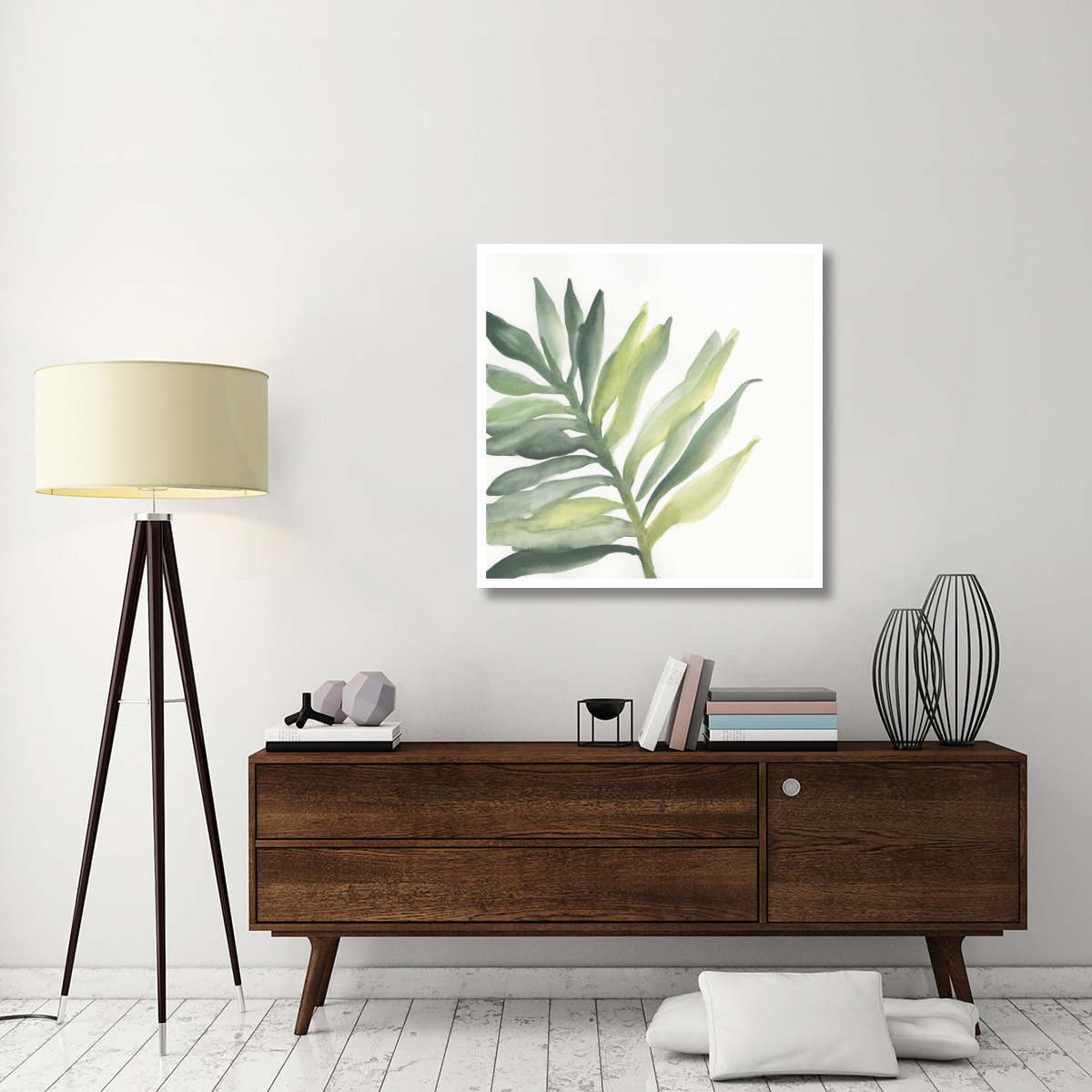 Tropical Palm III -Paper Art-38&quotx38"