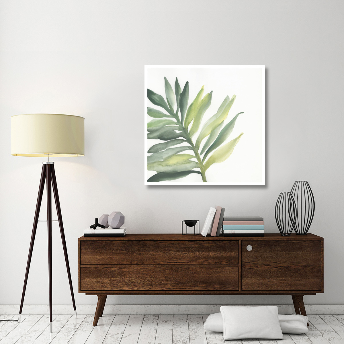 Tropical Palm III -Paper Art-42&quotx42"