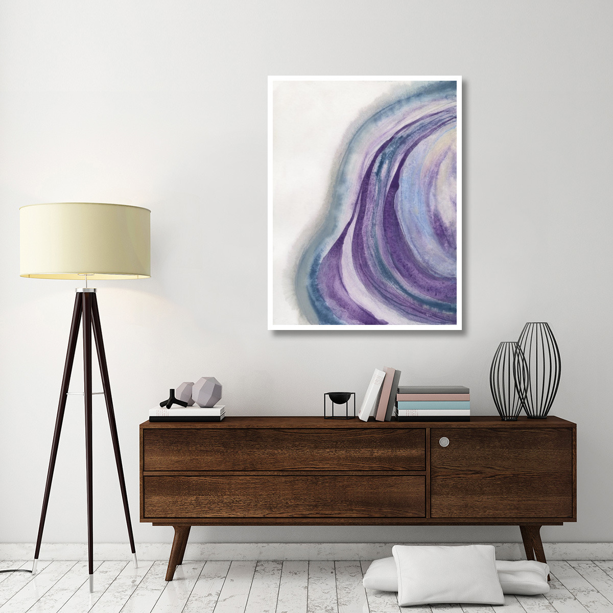 Watercolor Geode I -Paper Art-38&quotx50"