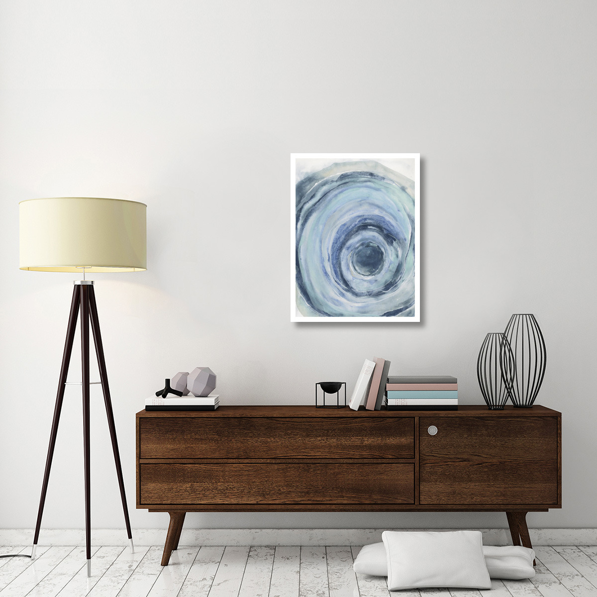 Watercolor Geode IX -Paper Art-26&quotx34"