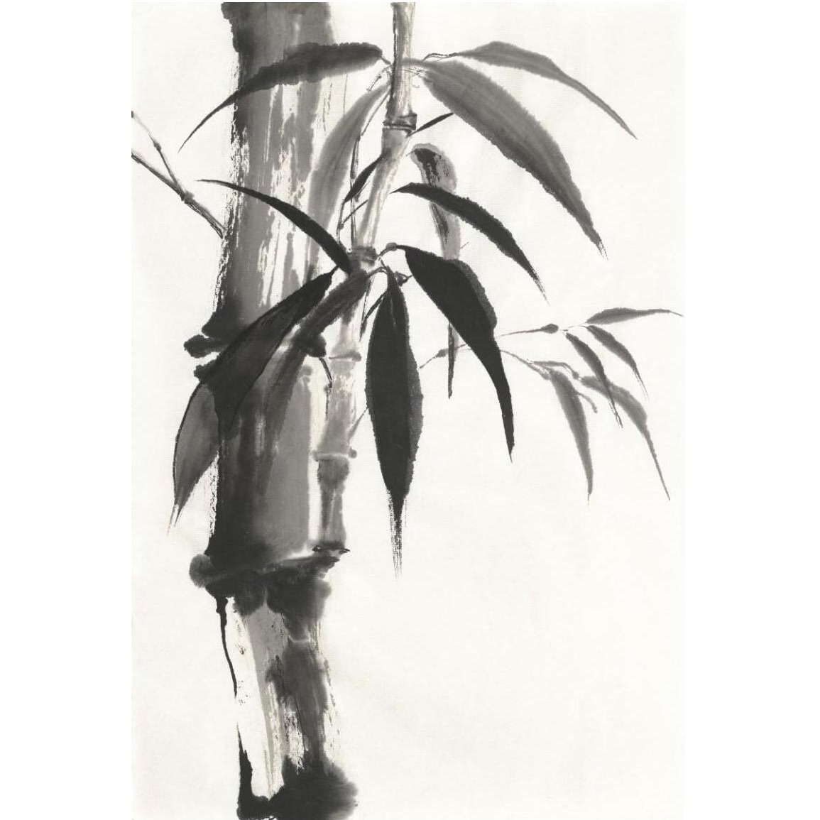 Sumi Bamboo -Paper Art-34&quotx50"