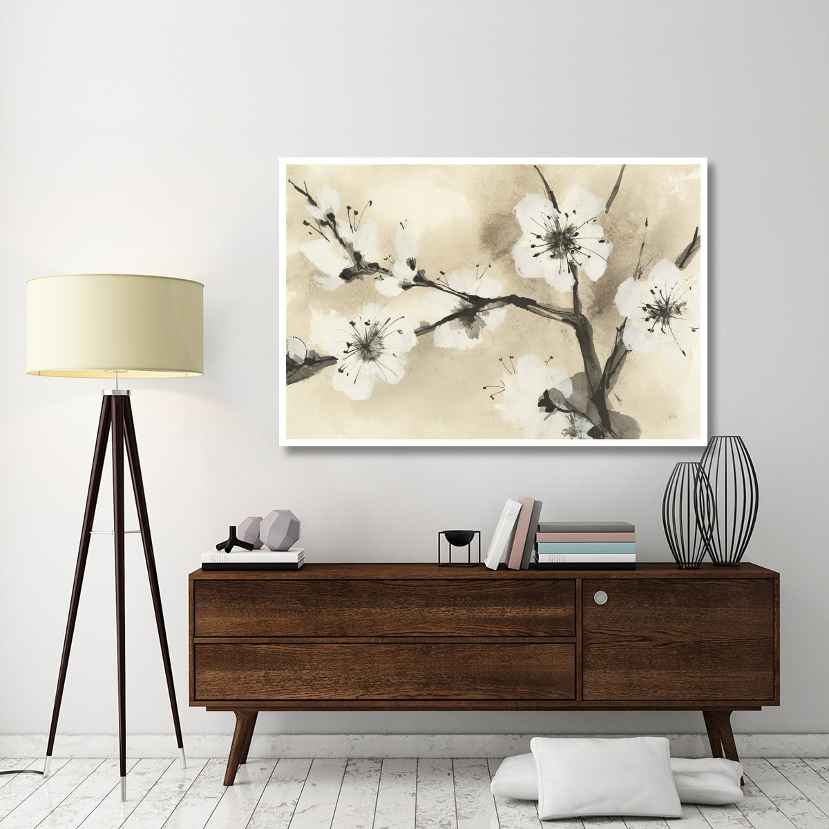 Spring Blossoms I Crop -Paper Art-62&quotx42"