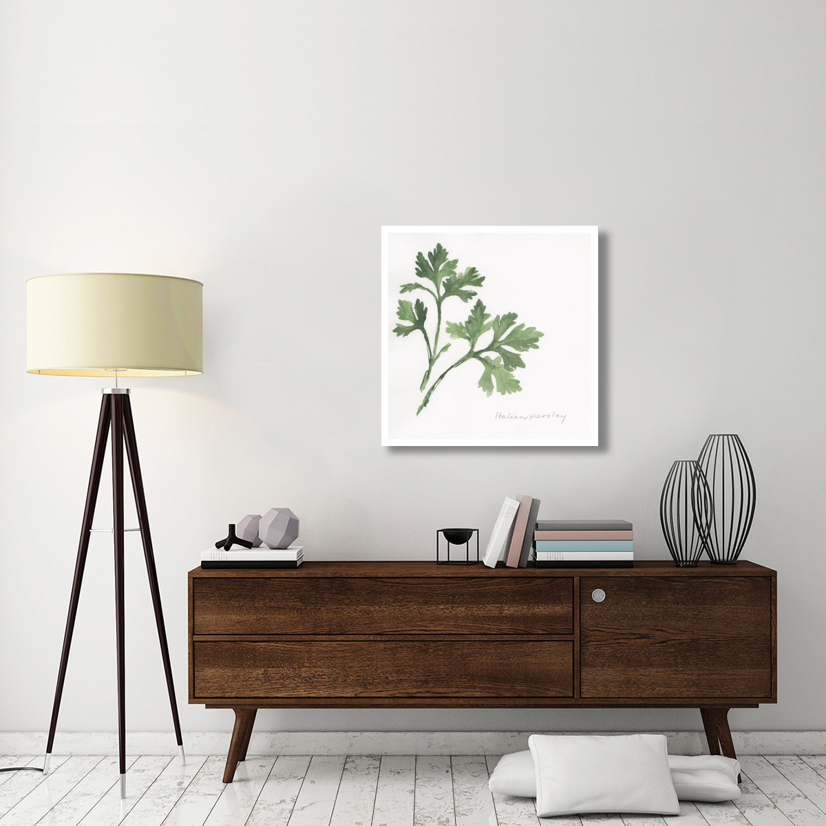 Italian Parsley -Paper Art-32&quotx32"