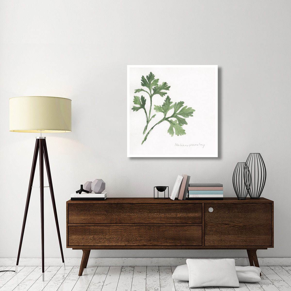 Italian Parsley -Paper Art-38&quotx38"