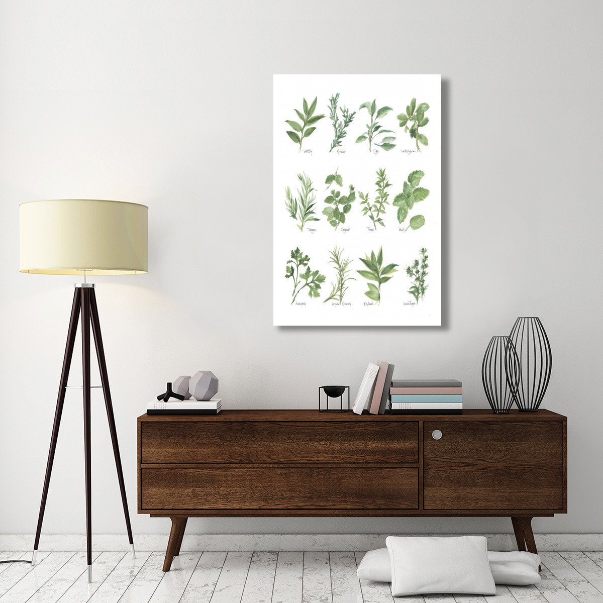 Herb Chart -Paper Art-34&quotx50"