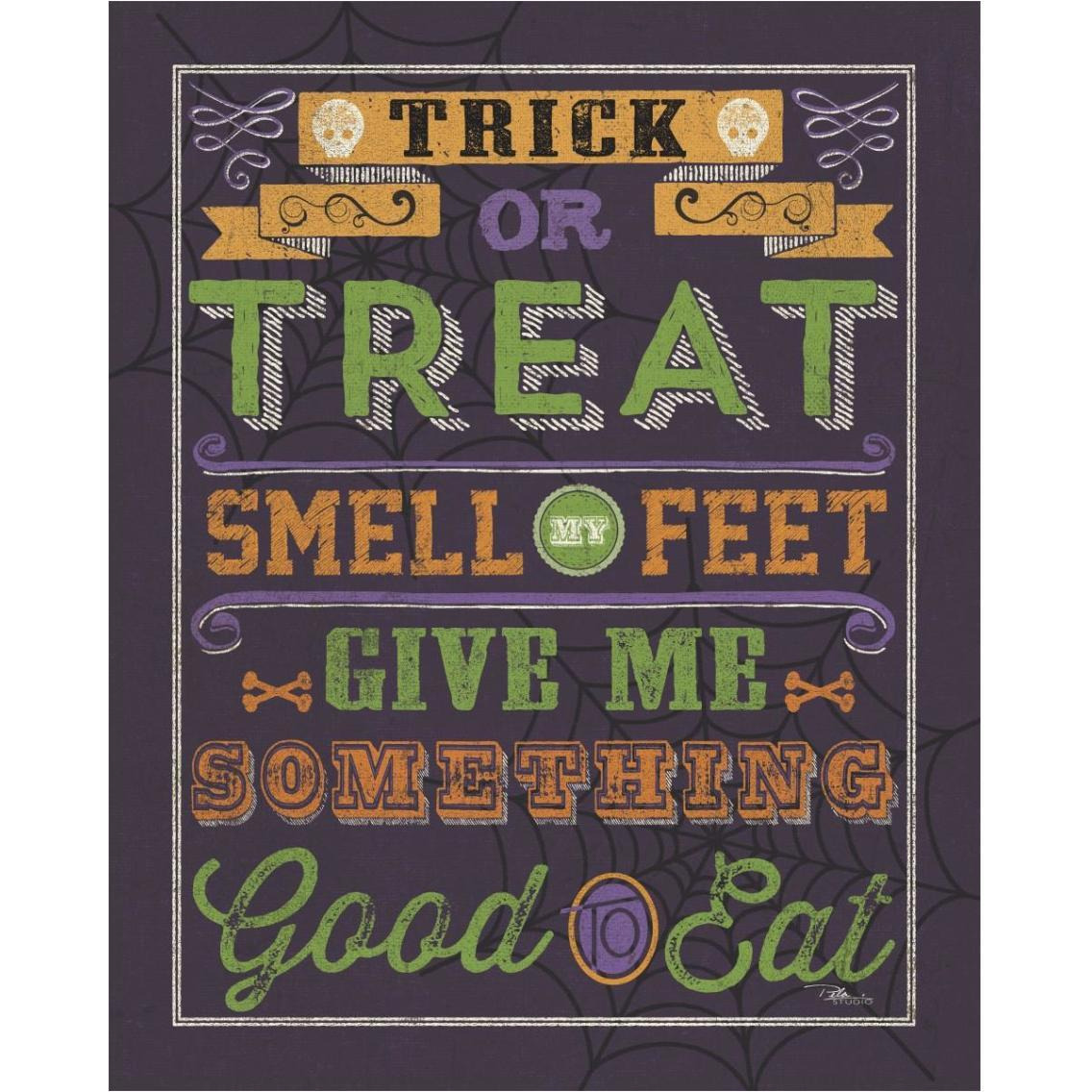 Halloween Talk I Color Purple -Paper Art-30&quotx37"