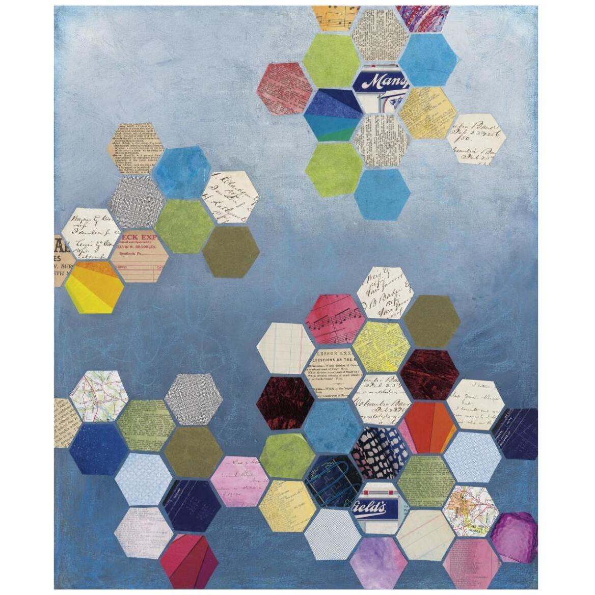 Honeycomb Background -Paper Art-38.52&quotx46"