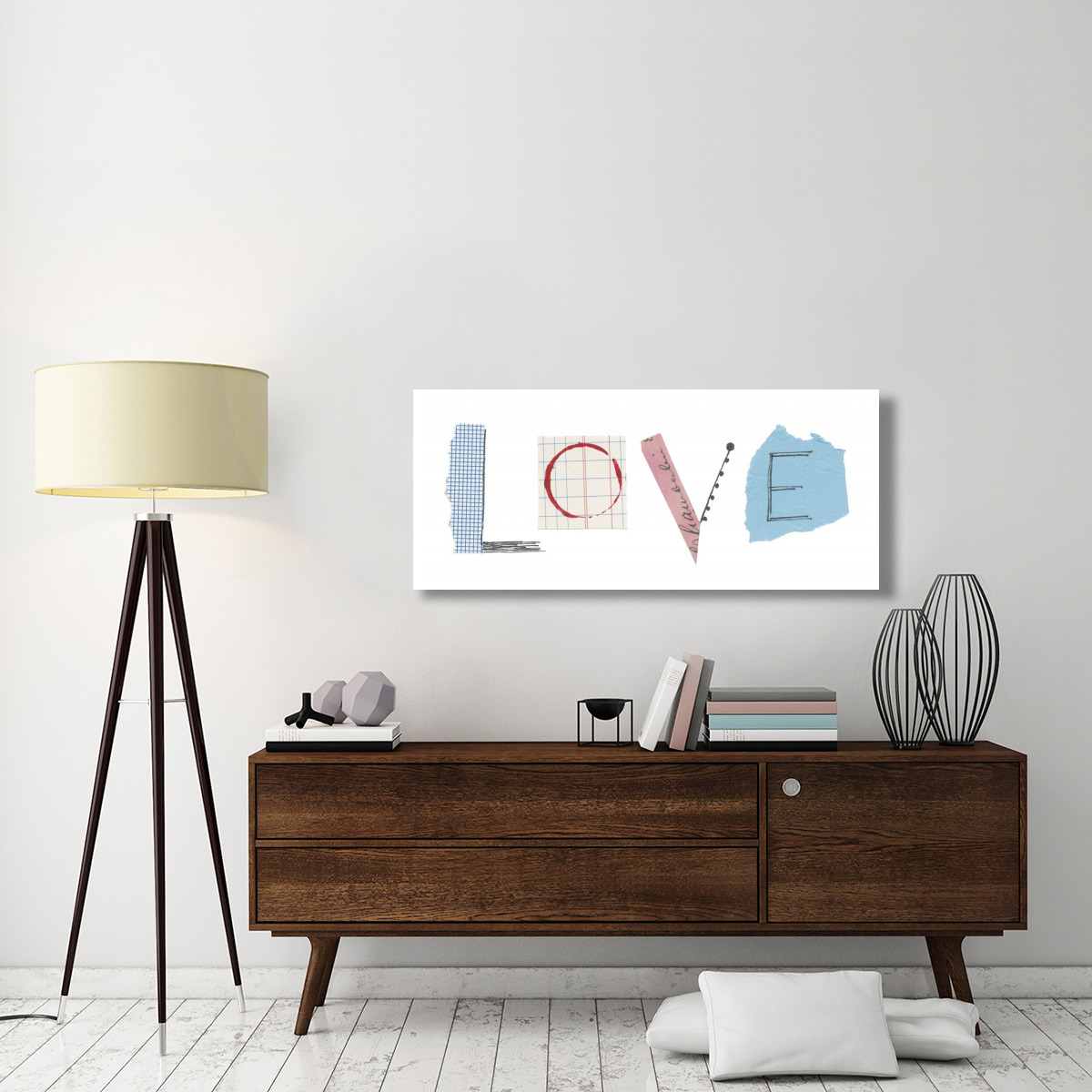 Love -Paper Art-52&quotx22"