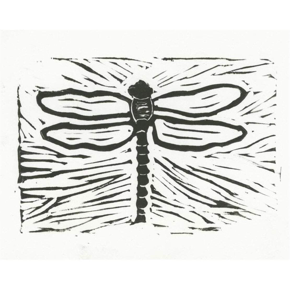 Dragonfly Element -Paper Art-26&quotx22"