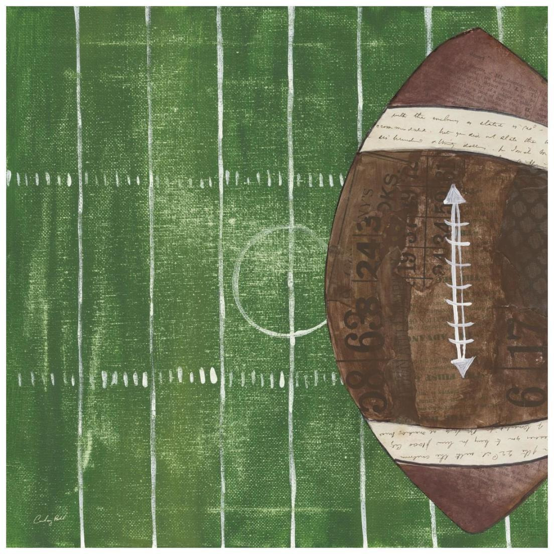 On the Field I -Paper Art-20&quotx20"