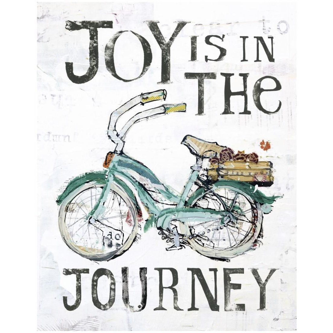 Joy is in the Journey -Paper Art-18&quotx22"