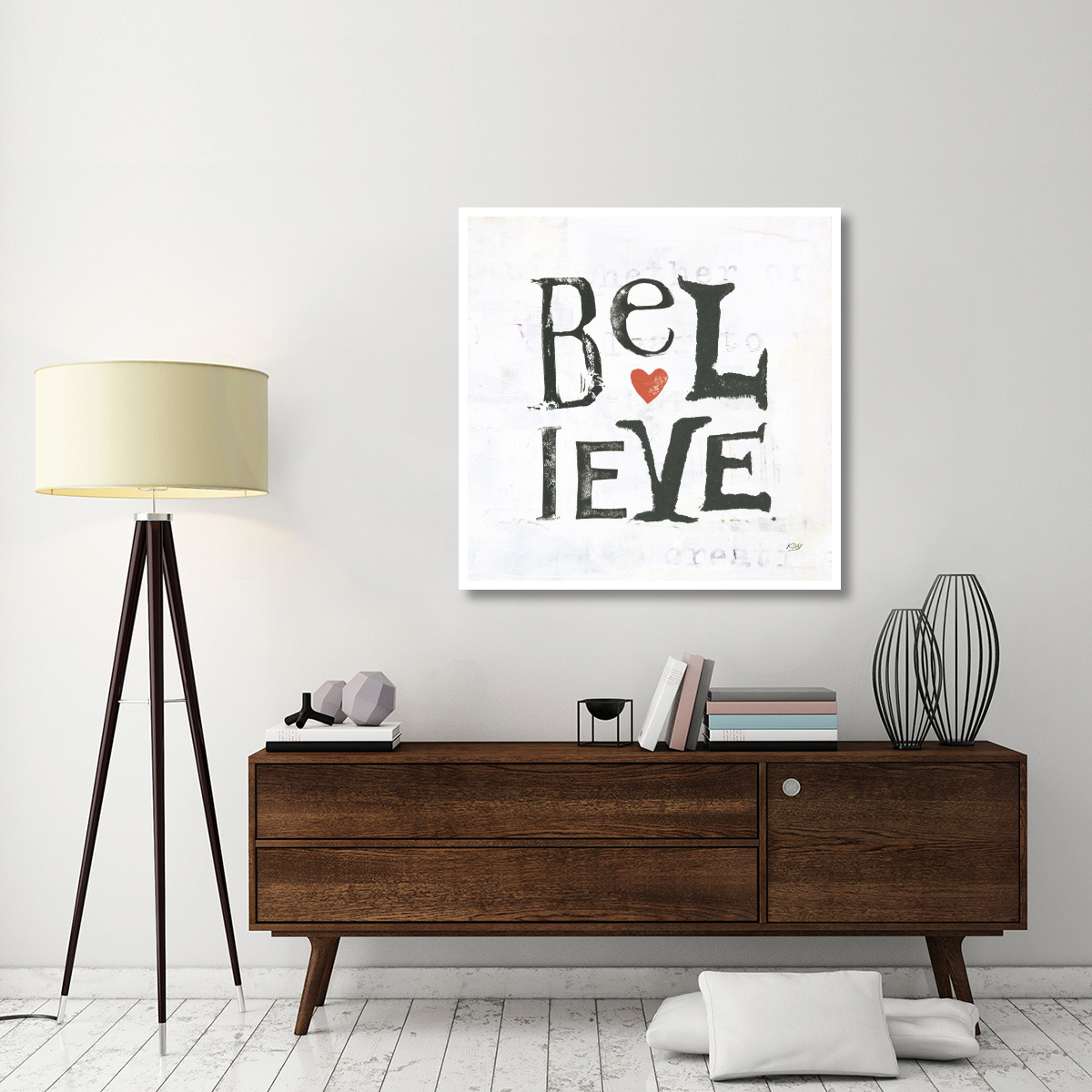 Believe -Paper Art-42&quotx42"