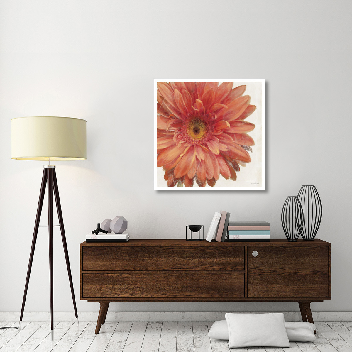 Vivid Daisy -Paper Art-38&quotx38"