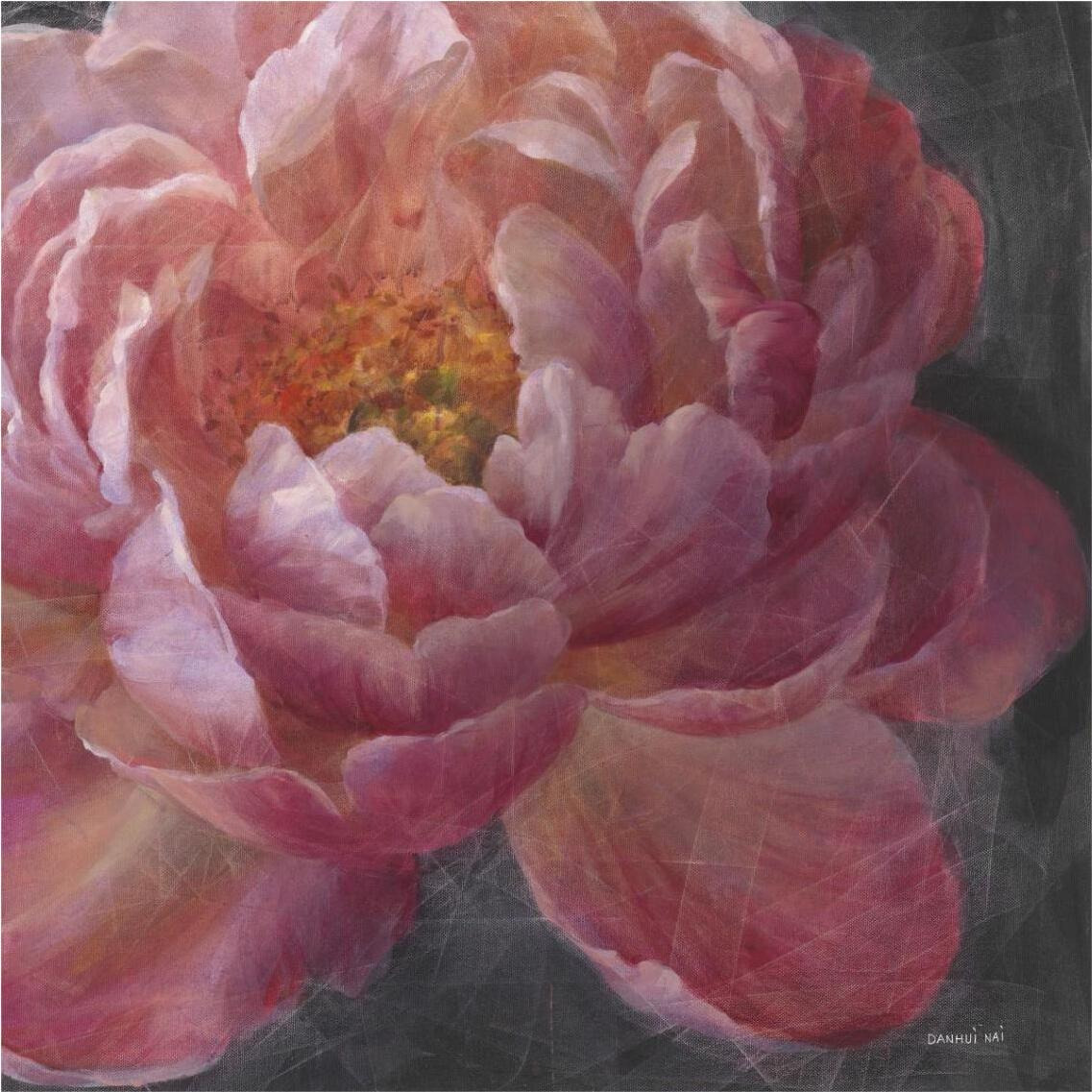 Vivid Floral I Crop -Paper Art-38&quotx38"