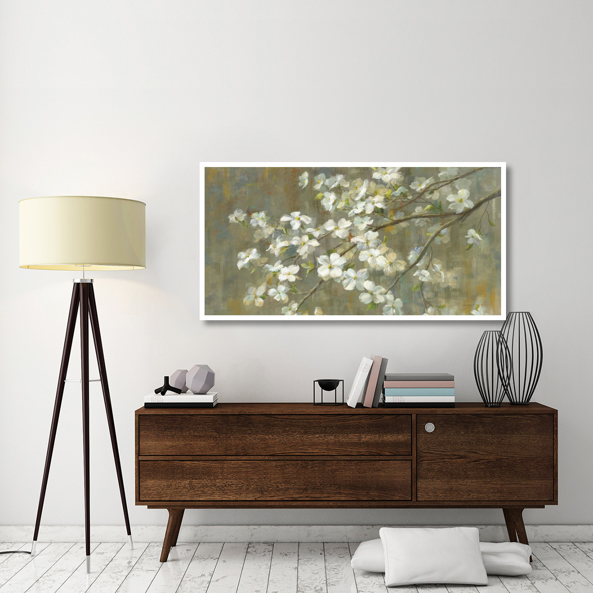 Dogwood in Spring -Paper Art-62&quotx32"