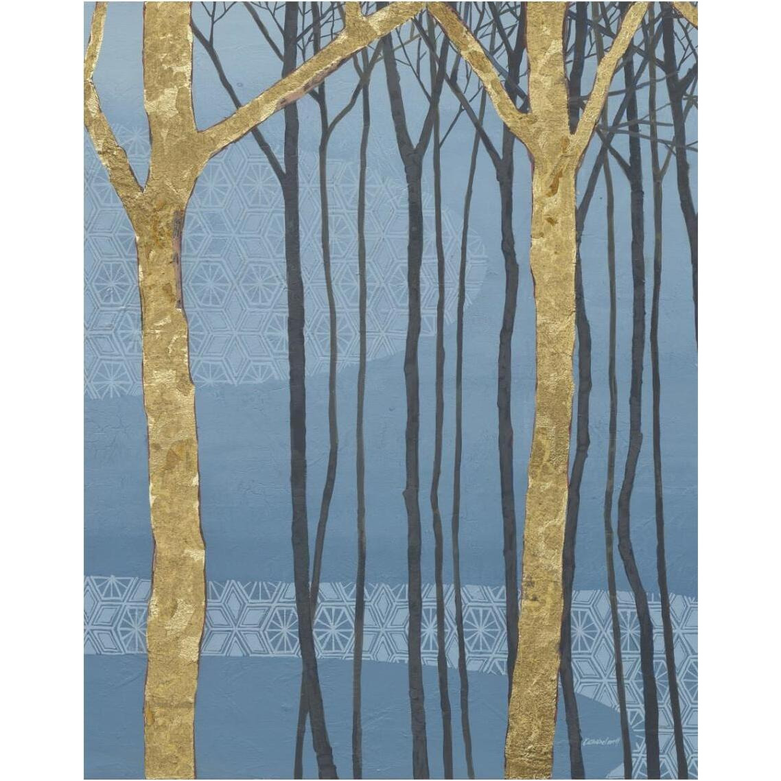 Katonah Gold Crop -Paper Art-30&quotx37"