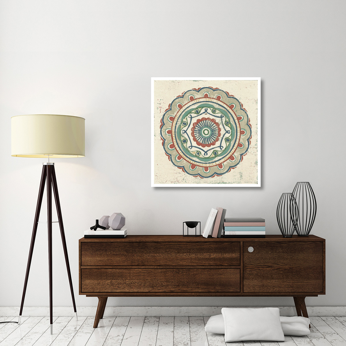 Lakai Circle III Neutral -Paper Art-38&quotx38"