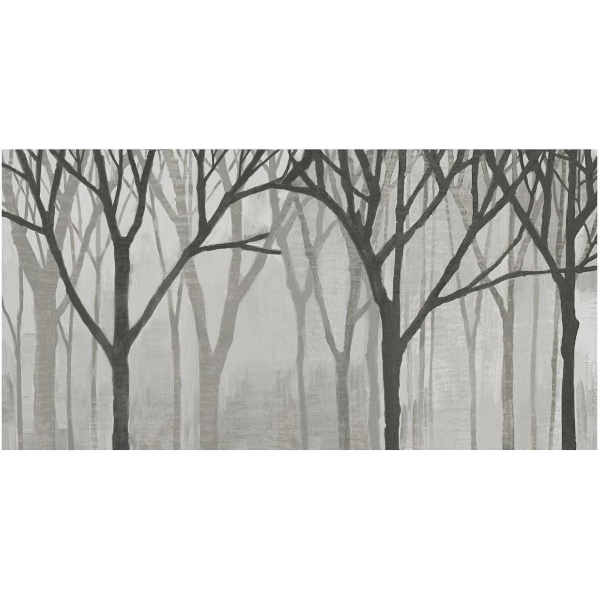 Spring Trees Greystone IV -Paper Art-62&quotx32"