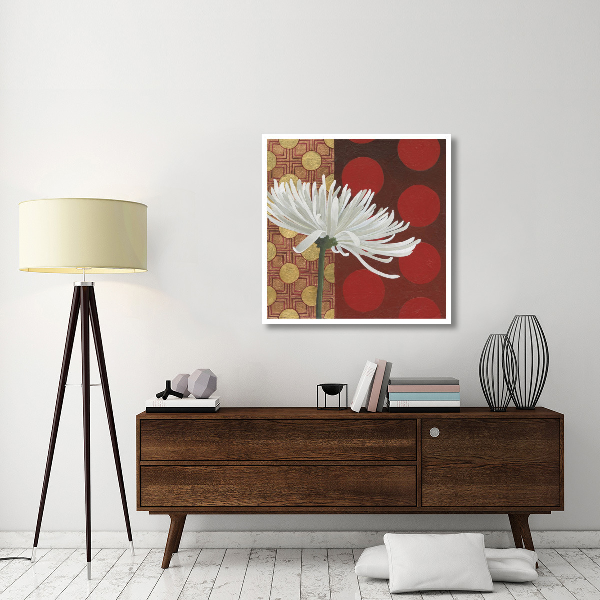 Morning Chrysanthemum I -Paper Art-38&quotx38"